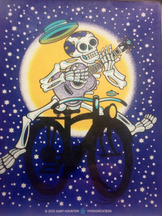 gary houston - flatstock rock poster show